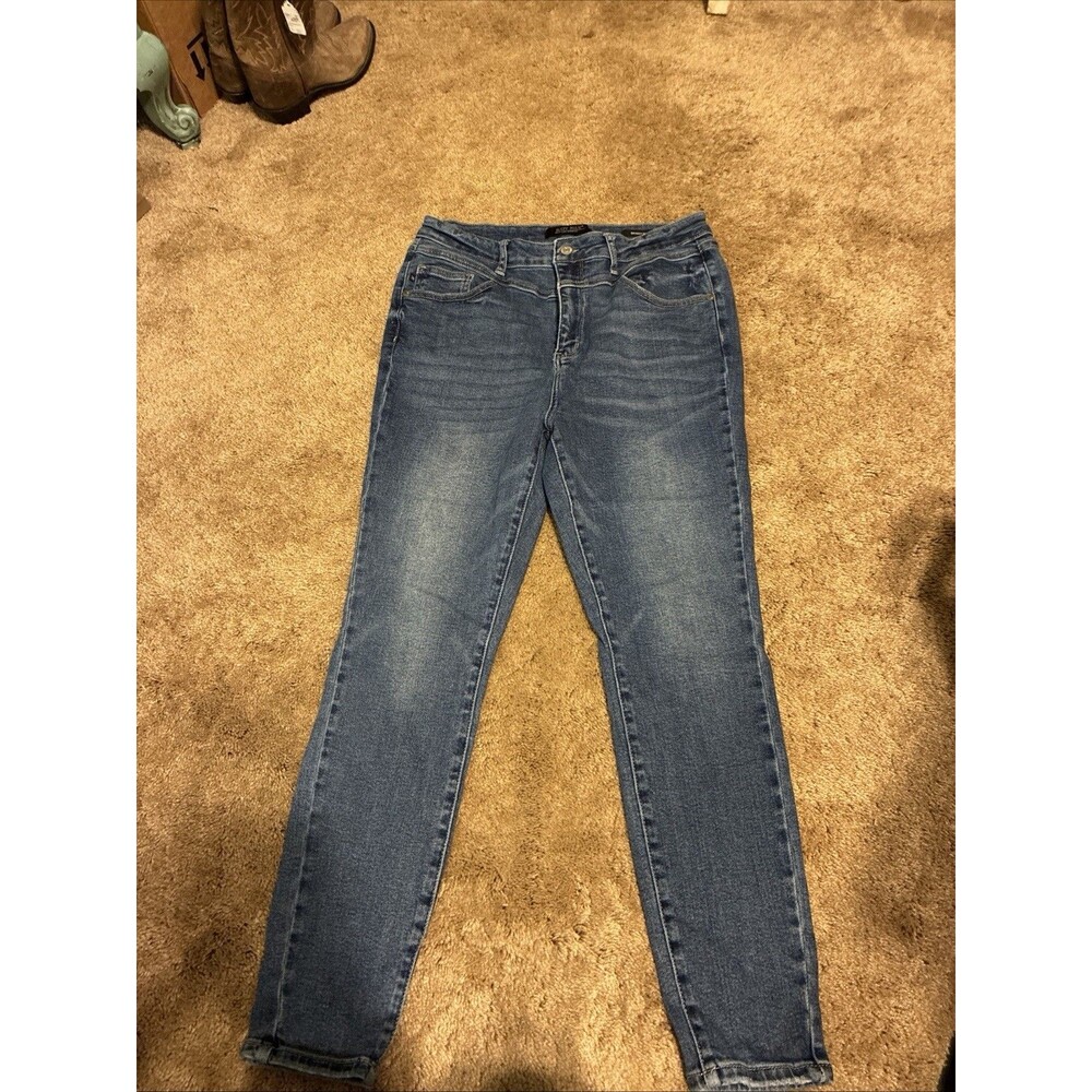 Judy Blue Womens Jeans Skinny Fit Size 15/32 Medium Wash